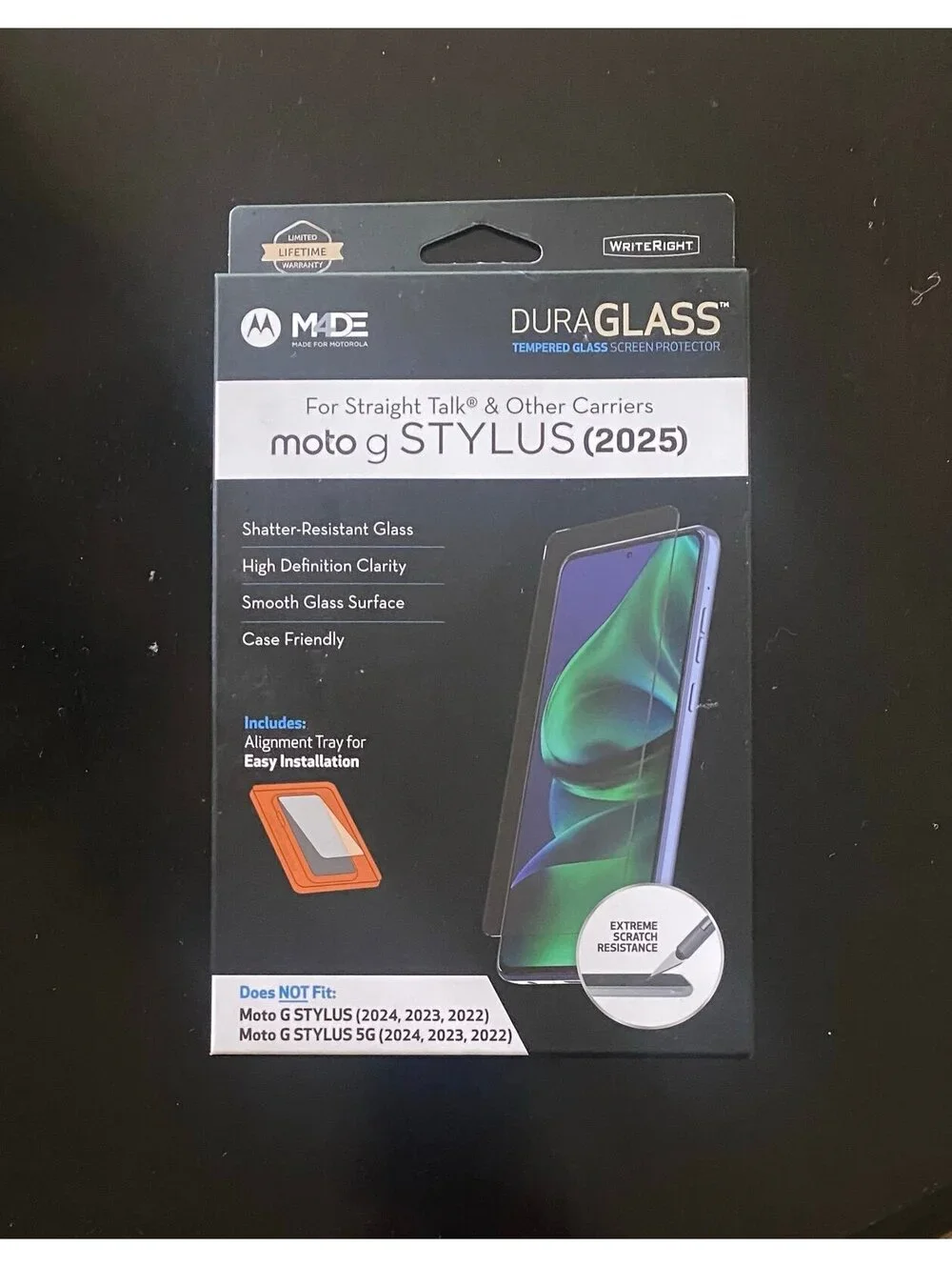 DuraGlass Tempered Glass Screen Protector for Motorola moto g STYLUS (2025)